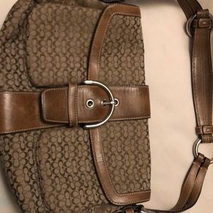 Tan Coach Bag
